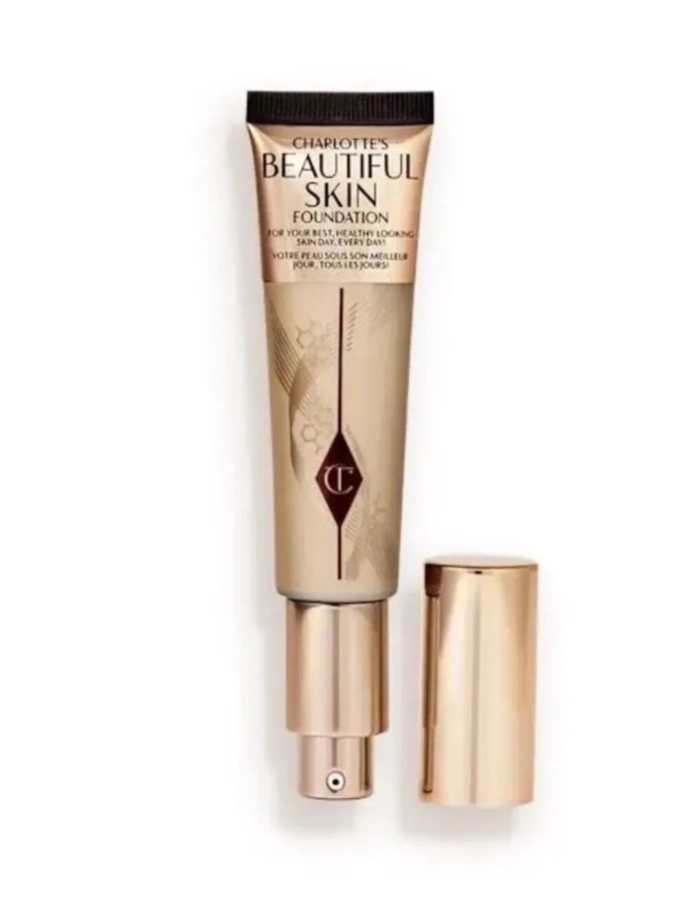 Charlotte's Beautiful Skin Foundation shade cool froid msrp $52